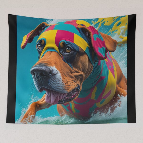 Item preview, Aqua Canine designed and sold by CreativoLoco.