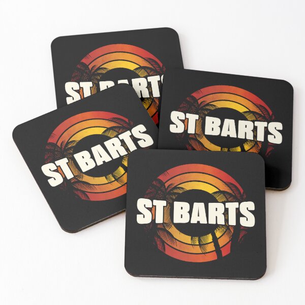 Item preview, Vintage St Barts Vacation Souvenir Retro Rainbow designed and sold by Delightfully Cynical.