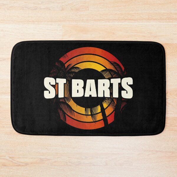 Item preview, Vintage St Barts Vacation Souvenir Retro Rainbow designed and sold by Delightfully Cynical.
