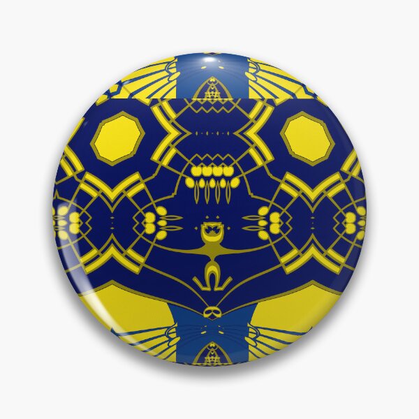 Item preview,  *Attractive yellow and blue abstract music - An Alien musician in a cosmic geometric space  art music notes - Great Gift for musicians, pianists, guitarists, and music lover* designed and sold by Ralek.