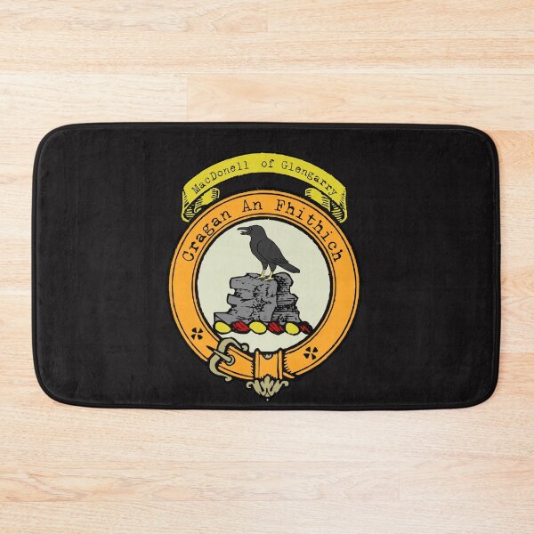 Item preview, MacDonell of Glengarry Clan Surname crest designed and sold by BagTown Clans.
