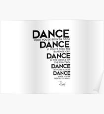 dance quotes posters redbubble