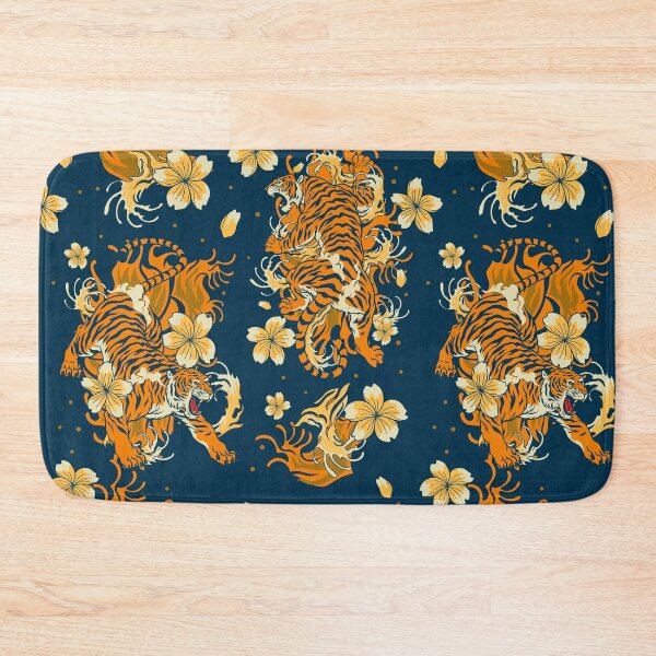 Item preview, Tigers and Flowers Beauty designed and sold by Monkey-Bar.