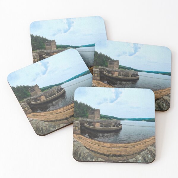 Item preview, Errwood Reservoir Buxton Pastel Drawing designed and sold by NikkiBear67.