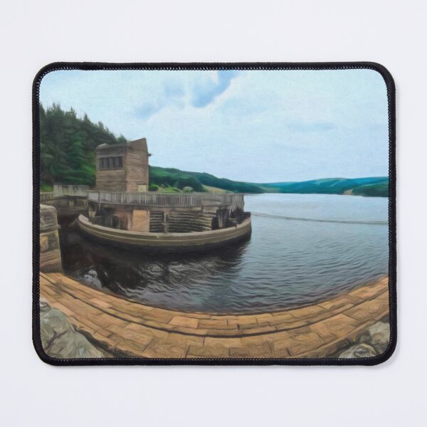 Item preview, Errwood Reservoir Buxton Pastel Drawing designed and sold by NikkiBear67.