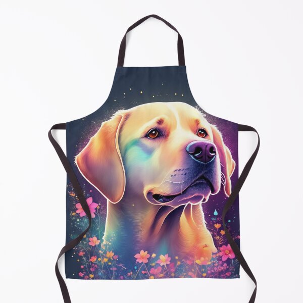 Item preview, Labrador With Flowers Art Inspired By Dog Breeds designed and sold by CDC40.