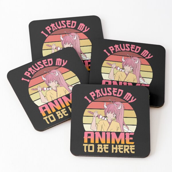 Item preview, I paused my Anime to be here funny Anime Girl designed and sold by Trenddesigns24.