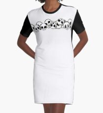 a pile of skulls Graphic T-Shirt Dress