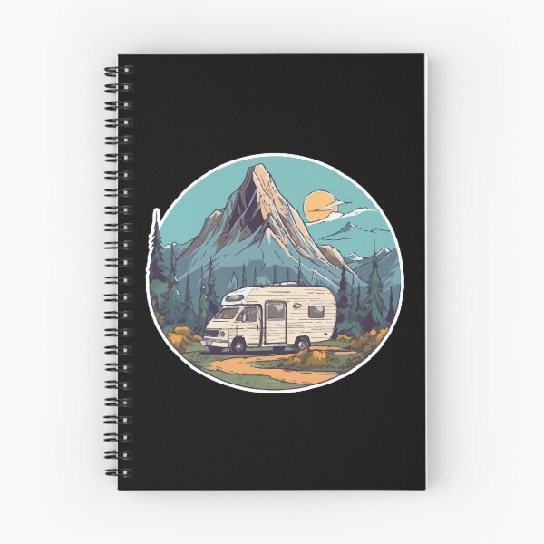 Item preview, Camper Van on Vacation the beauty of Adventure designed and sold by Cartoon Island.