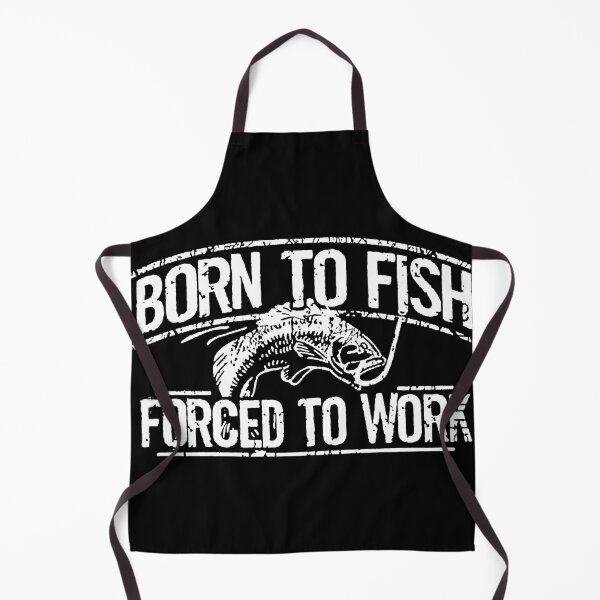 Item preview, Born To Fish Forced To Work designed and sold by jeremjosh.