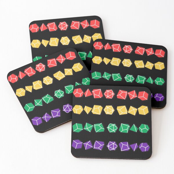 Item preview, Colourful Dice designed and sold by KopoArtyStuff.