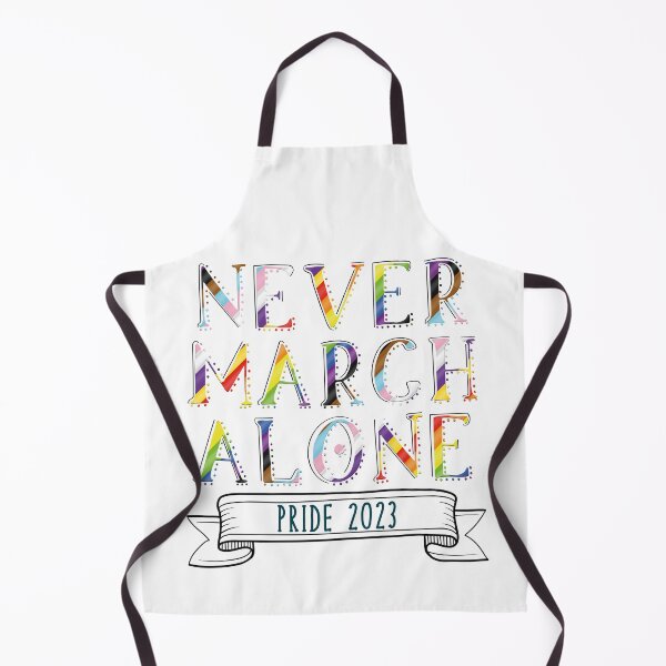 Item preview, London Pride 2023: Never March Alone! designed and sold by Sarah Condry.