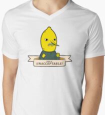 This is Unacceptable!!!! Men's V-Neck T-Shirt