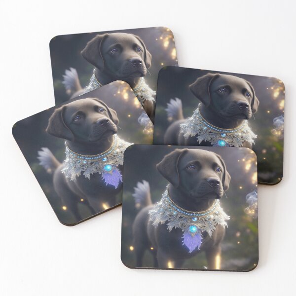 Item preview, Labrador With Jewels Art Inspired By Dog Breeds designed and sold by CDC40.