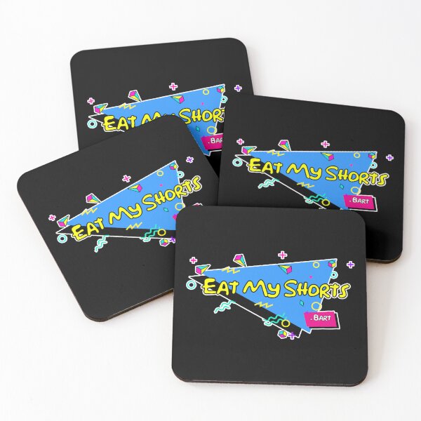 Item preview, Eat My Shorts 90s tv - 80s tv CLASSIC BART - Springfield - dont have a cow man - vintage tv designed and sold by originalsusie.