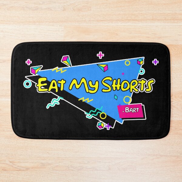 Item preview, Eat My Shorts 90s tv - 80s tv CLASSIC BART - Springfield - dont have a cow man - vintage tv designed and sold by originalsusie.