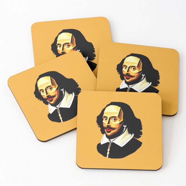 Item preview, William Shakespeare (Yellow Background) designed and sold by PolygonXYZ.