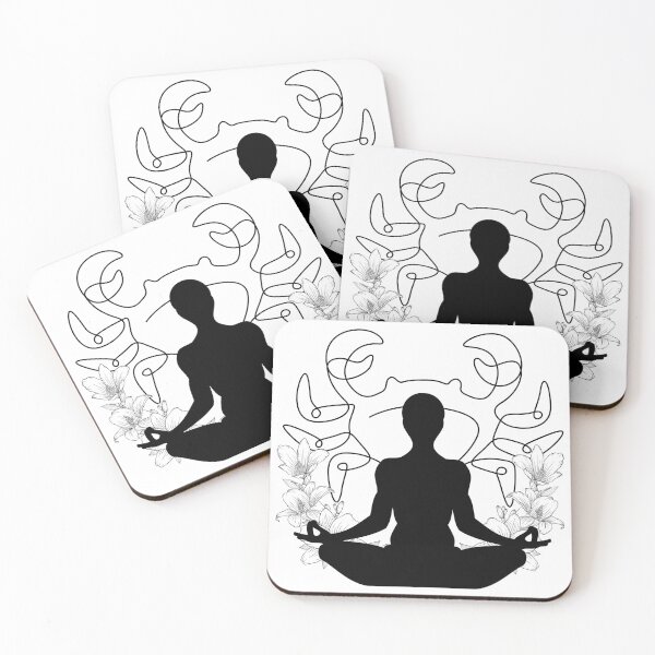 Item preview, zodiac cancer yoga lys flower emotion  designed and sold by DESIGNIRIS.