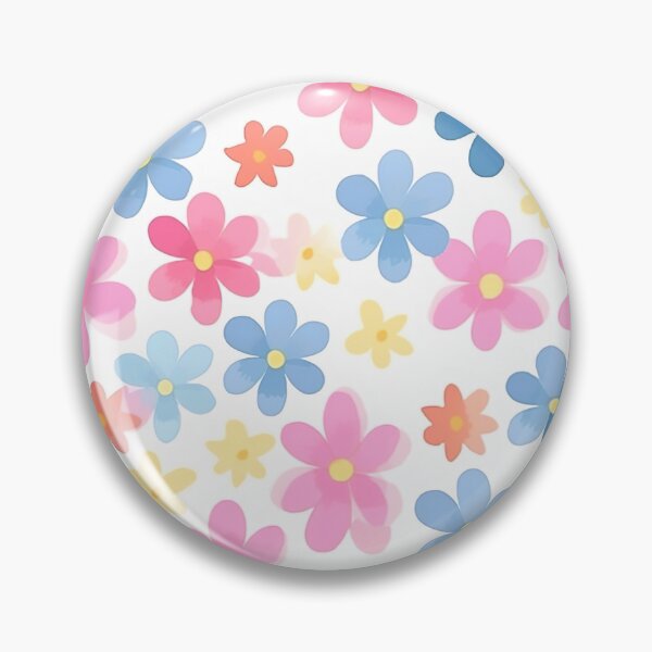 Item preview, Watercolour Colourful Flowers Seamless Pattern designed and sold by PatternStudios.