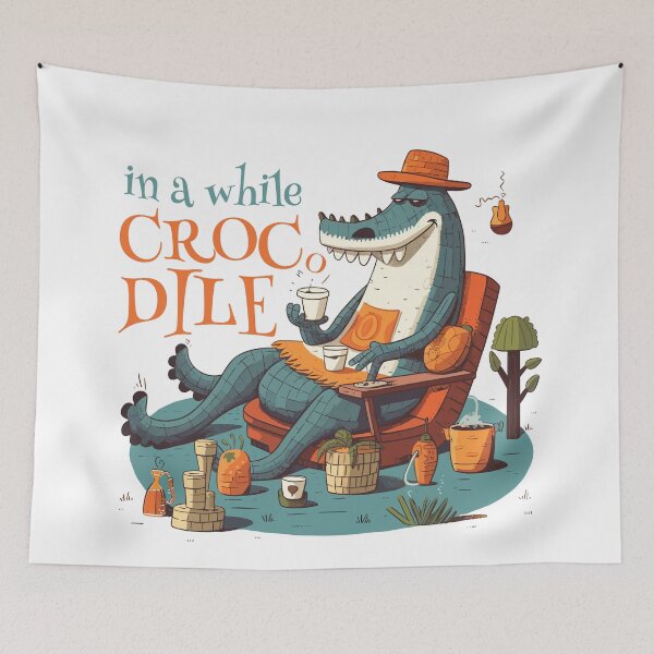 Item preview, in a while crocodile designed and sold by adigitaldreamer.