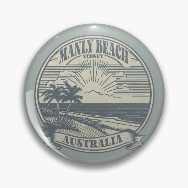 Item preview, Manly Beach, Sydney, Australia designed and sold by sketchybro.
