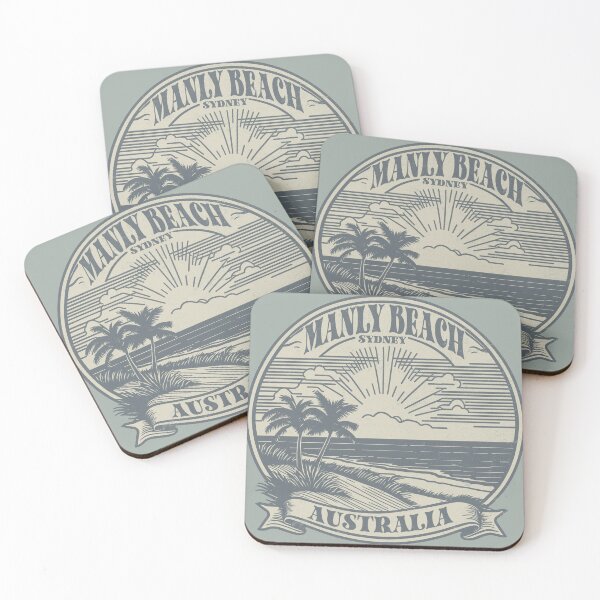 Item preview, Manly Beach, Sydney, Australia designed and sold by sketchybro.