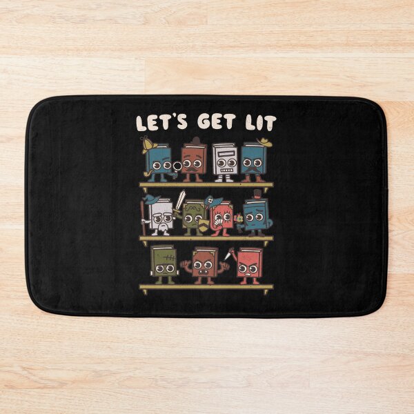 Item preview, Let's get Lit Kawaii Style Book Characters designed and sold by WeirdPunderful.