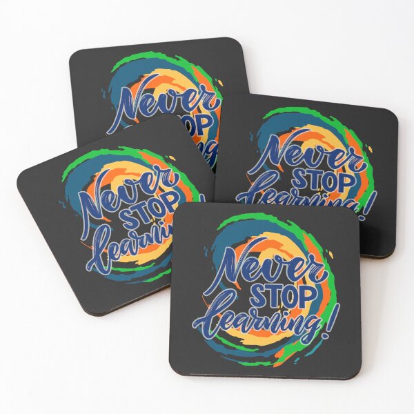 Item preview, Never Stop Learning Motivational designed and sold by word2world.