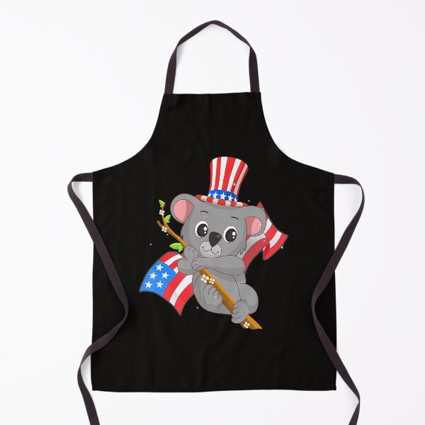 Item preview, Funny Bear America 4th of July Independence Day Patriotic Koala Cute Bears designed and sold by MuktiKannan.