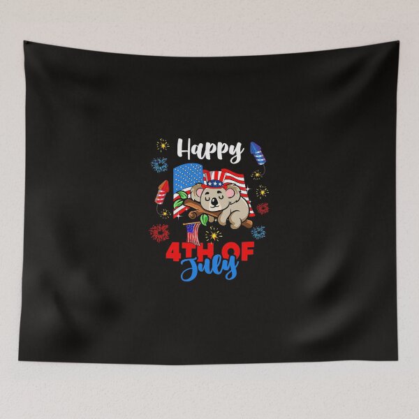 Item preview, Funny Bear Funny American USA Patriotic 4th Of July Koala Cute Bears designed and sold by MuktiKannan.