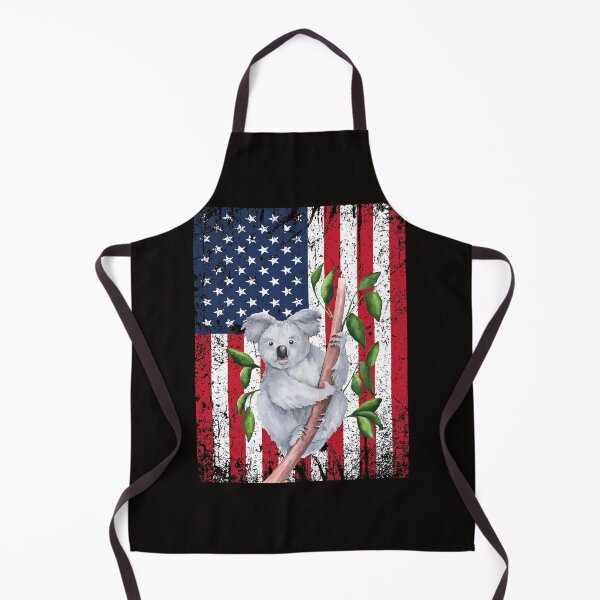 Item preview, Funny Bear Kawaii Koala Bear American Flag Animal Lovers 4th of July Cute Bears designed and sold by MuktiKannan.