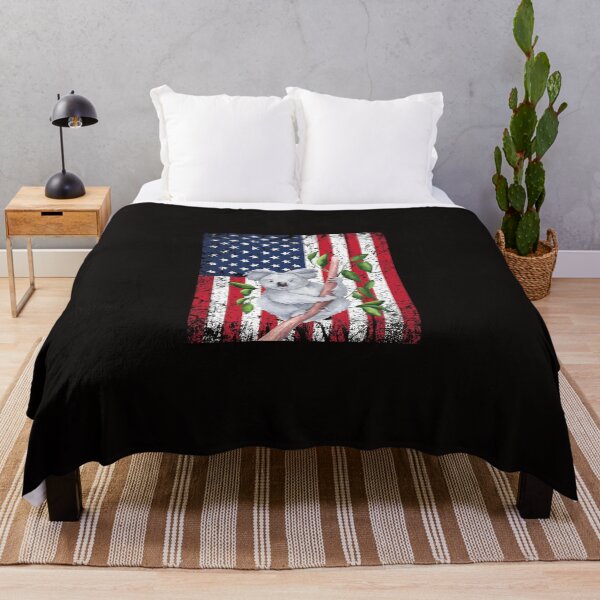 Item preview, Funny Bear Kawaii Koala Bear American Flag Animal Lovers 4th of July Cute Bears designed and sold by MuktiKannan.