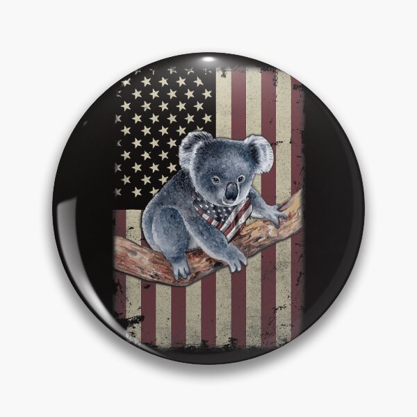 Item preview, Funny Bear Koala American Flag Bandana Patriotic 4th Of July Cute Bears designed and sold by MuktiKannan.