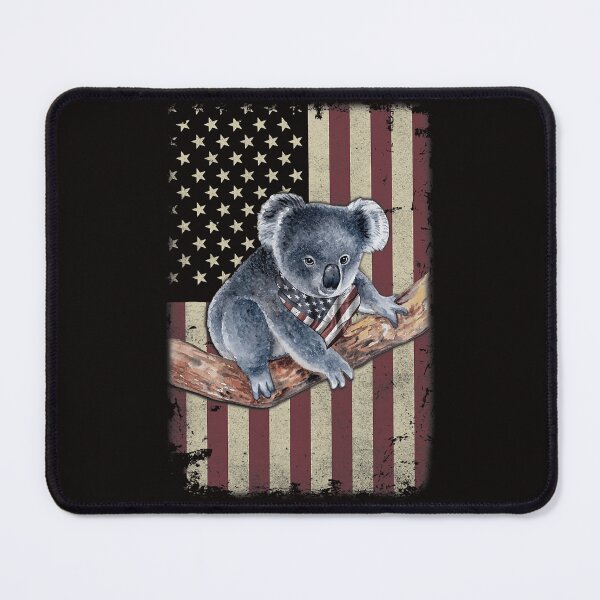 Item preview, Funny Bear Koala American Flag Bandana Patriotic 4th Of July Cute Bears designed and sold by MuktiKannan.