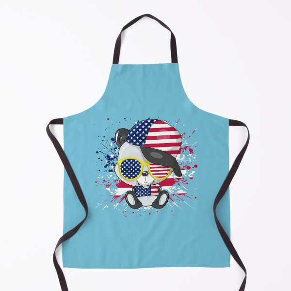 Item preview, Funny Bear Panda Bear American Flag 4th of July American Sunglasses Cute Bears designed and sold by MuktiKannan.