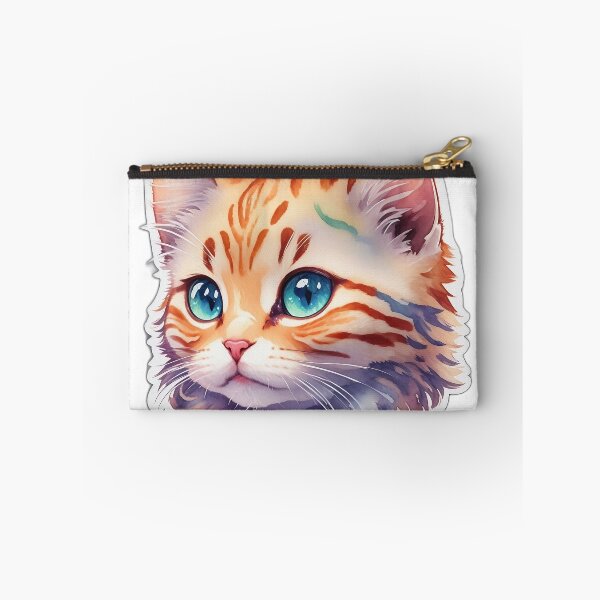 Item preview, Cool orange kitten in fantasy art designed and sold by FFixation.