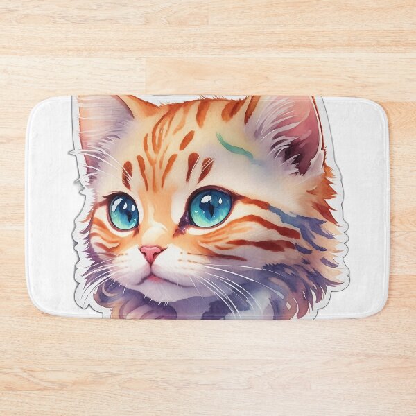 Item preview, Cool orange kitten in fantasy art designed and sold by FFixation.