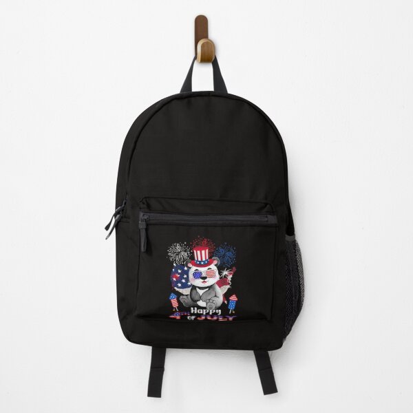 Item preview, Funny Bear Panda Proud American Flag Fireworks Lover Happy 4th Of July Cute Bears designed and sold by MuktiKannan.