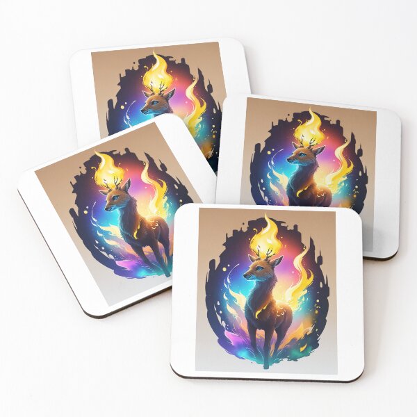 Item preview, Cute fire deer designed and sold by MagicalLuna.