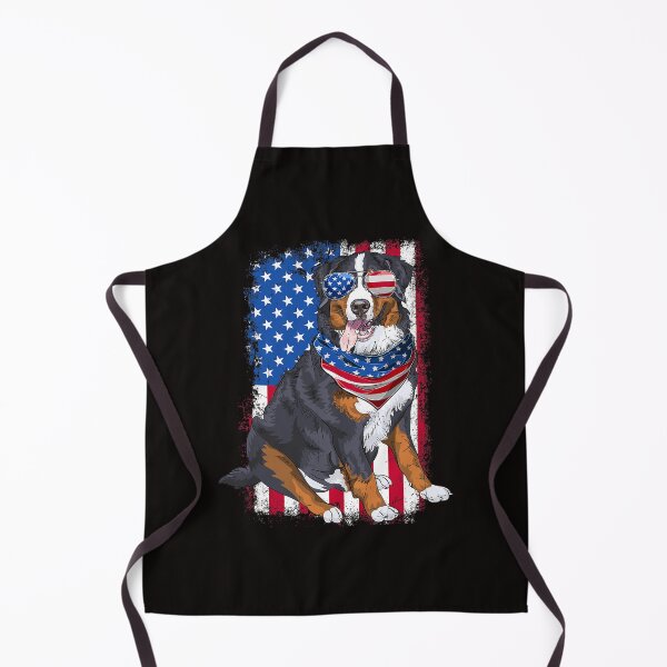 Item preview, Funny Bernese Mountain Dog USA Flag Sunglasses 4th Of July designed and sold by MuktiKannan.