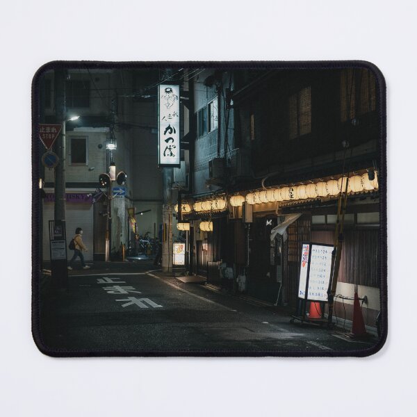 Item preview, Japanese Backstreet Ramen Shop at Night  designed and sold by JonesyDave.