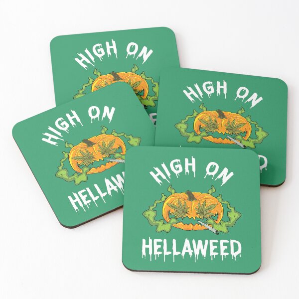 Item preview, Halloween Smoking Weed 	 Funny Cannabis Marijuana 	 	 	 designed and sold by ekjklmfqpq69.