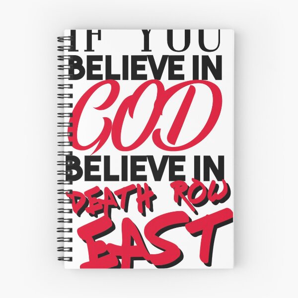 Item preview, IF YOU BELIEVE IN GOD BELIEVE IN DEATH ROW designed and sold by redbubblejo.