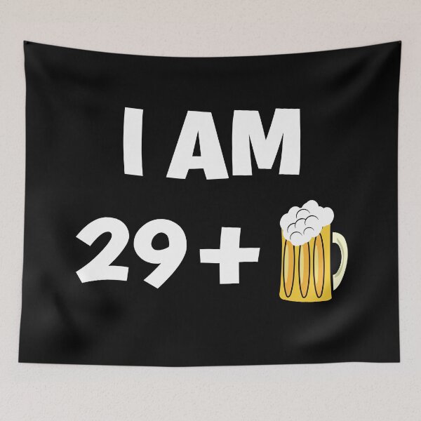 Item preview, Im twenty nine plus beer funny 30th birthday gift designed and sold by giftfromheart.