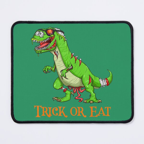 Item preview, Halloween T Rex Dinosaur Zombie Trick Or Eat Funny Pun 	 	 designed and sold by ekjklmfqpq69.