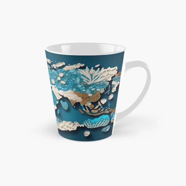 Item preview, World Map On the Ocean Floor designed and sold by Map4U.