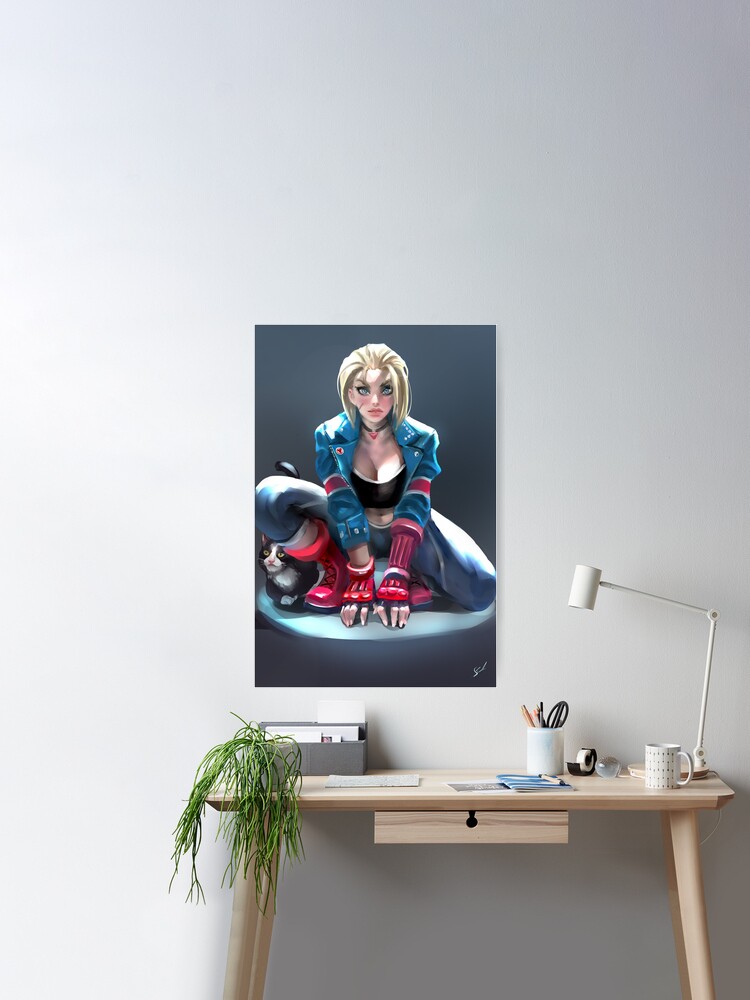 Movie poster of Street Fighter, Cammy, by Rockin Jelly, Stable Diffusion