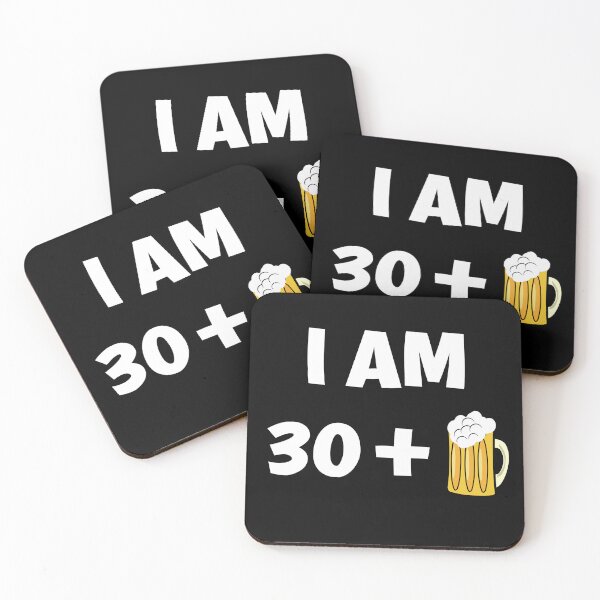 Item preview, Im thirty plus beer funny 31st birthday gift designed and sold by giftfromheart.
