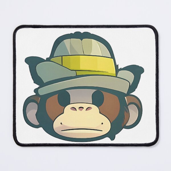 Item preview, Cartoon Monkey in Hat designed and sold by JizzyLee.