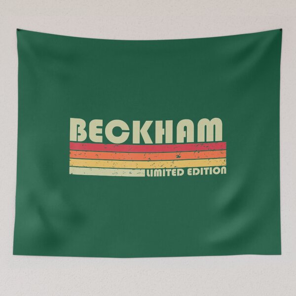Item preview, BECKHAM 	 Name Personalized Funny Retro Vintage Birthday 		 designed and sold by wvrknvqfm57.